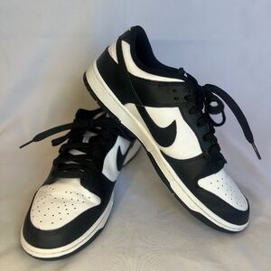 Nike Dunk Low Retro Black/White Panda - Size 6Y